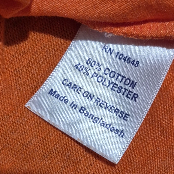 Miami Hurricanes Orange V-Neck Women's Top - Picture 4 of 4